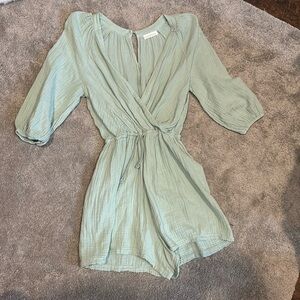 Laca USA linen jump suit